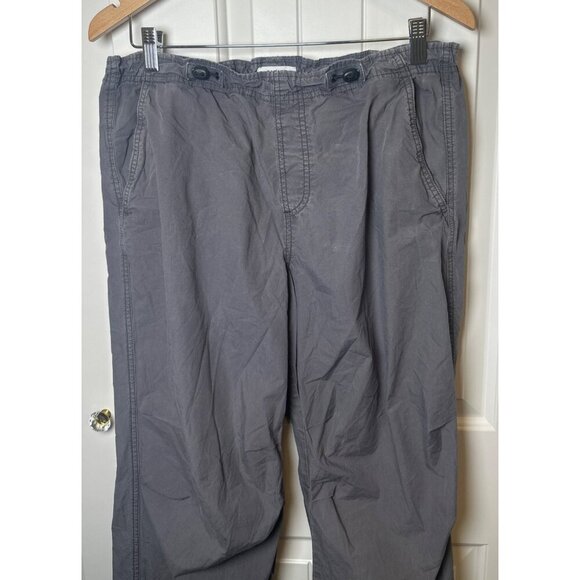 Garage Gray Parachute Cargo Pants Relaxed Fit, Size P/S - Picture 2 of 5